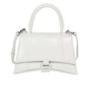 Balenciaga small hourglass leather top handbag. Perfect condition!